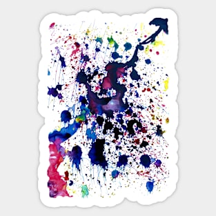 Splatter Sticker